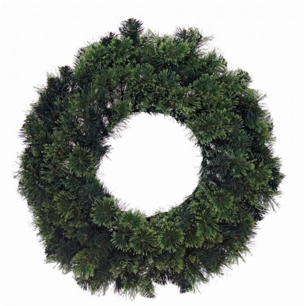 Χριστουγεννιάτικο Στεφάνι Πράσινο Cashmere (80cm)